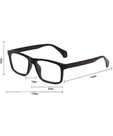 Buy Fashion Computer Readers +150 - Anti Glare Blue Light Blocking Glasses for Men & Women - Stylish Black Eyewear - Buy Online on GoSupps.com