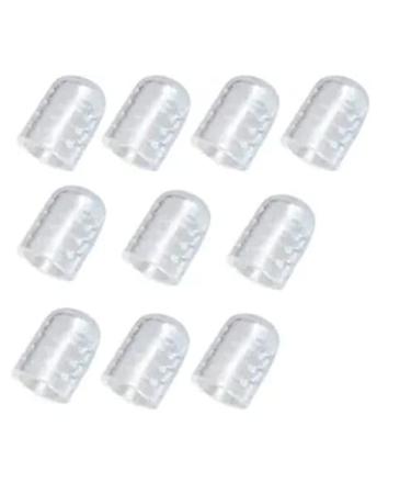 JEOFFS Silicone Anti-Friction Toe Protector 2023 New Silicone Breathable Toe Covers Toe Protectors Caps for Corns Blisters and Pain Relief. (Color : 10pcs)