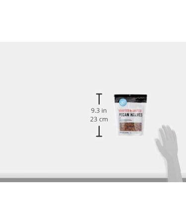 Happy Belly Roasted & Salted Pecan Halves - 16 oz | Amazon Brand - Buy Online on GoSupps.com