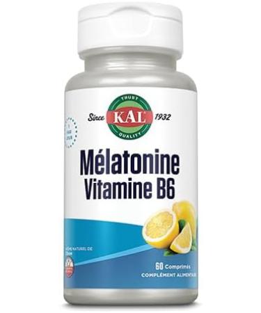 Kal M latonine + Vitamine B6 Assimilation optimale | Sommeil rapide et r parateur | 60 comprim s sublinguaux - Buy Online on GoSupps.com