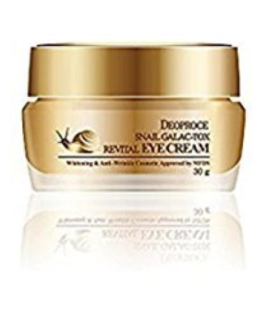 Deoproce Snail Galac Eye Cream (Snail Secretion Filtrate Galactomyces Ferment Filtrate Volufiline Everyday Improve Skin) 30G