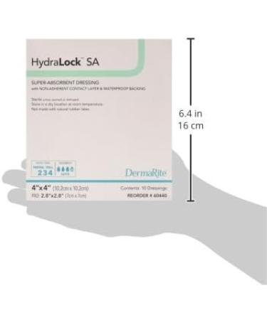 DermaRite Hydralock SA Super Absorbent Dressing | Waterproof & Non-Adherent | International Shipping - Buy Online on GoSupps.com