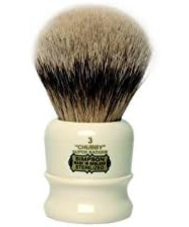 Simpsons Chubby 3 Super Badger Brush Shaving Leather - Premium International Shipping - Buy Online on GoSupps.com
