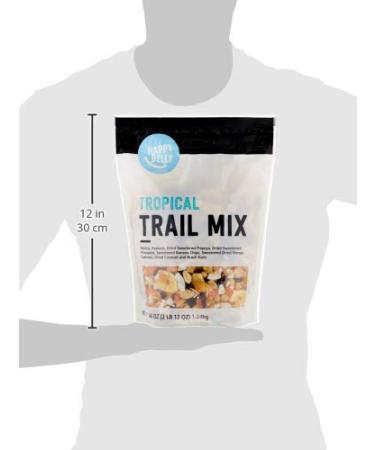Happy Belly Tropical Trail Mix - 44 oz (2.75 lb) - Amazon Brand - Pack of 1 - Buy Online on GoSupps.com