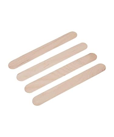 Takestop set of 100 wooden spatulas suitable as mouth spatulas or for spreading wax for hair removal