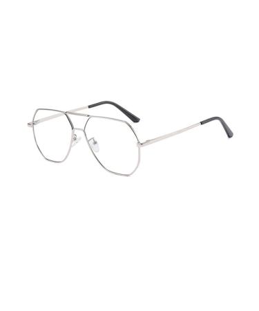 Riccie men's progress glasses multifocal anti-blue light/anti-fatigue glasses Presbyopia retro casual HD reader dioptria +1.0 to +3.0.01 +2.25 +2.25 01