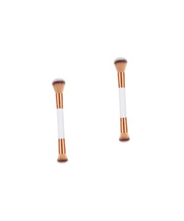 FRCOLOR 2pcs Makeup Brush for Woman Powder Brush Professional Makeup Brush Cosmetics Brush Paint Miss Major Bamboo 22.8X1.6X1.6cmx2pcs As Shownx2pcs