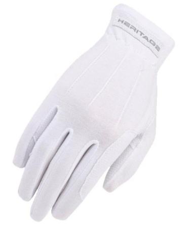 Heritage Power Grip Glove 5/6 White