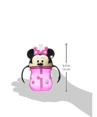 The First Years Disney Minnie Mouse Trainer Straw Cup - 7 Oz - 9 Months+ - 1 Count Minnie Mouse Character Cup - Buy Online on GoSupps.com