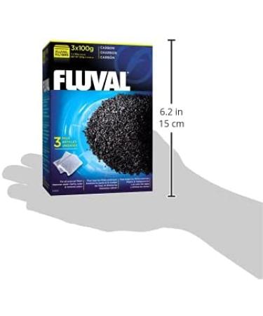 Fluval Carbon Filter Media 3.5 oz - Premium Aquarium Filter for Crystal Clear Water - Buy Online on GoSupps.com