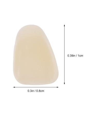 Healifty Dental Temporary Crown Veneers - 200pcs Tooth Filling Thermal Beads Kit for Missing/Broken Tooth Repair - Fake Teeth Replacement in White - Buy Online on GoSupps.com