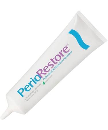 Perio Restore Gel 3 oz - 1.7% Hydrogen Peroxide Oral Cleansing Treatment - Mint Flavor for Fresh Breath - Buy Online on GoSupps.com