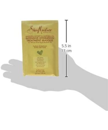 SheaMoisture Manuka Honey & Mafura Oil Hydration Masque 2 oz - Deep Moisture Treatment - Buy Online on GoSupps.com