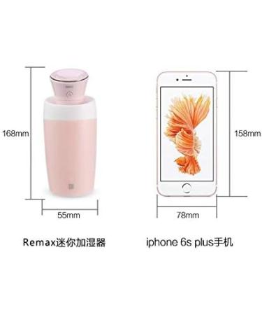 Smart Frog Mini Humidifier Portable Small Light with USB Cold Mist Silent Safe Automatic Shutoff Easy to Clean for Bedroom Baby Room Office Car (Pink) - Buy Online on GoSupps.com