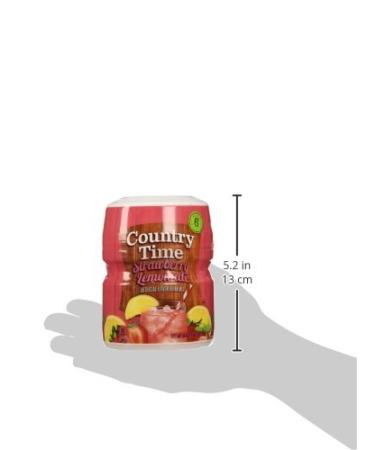 Country Time Strawberry Lemonade Drink Mix 18 oz | Refreshing Summer Drink Mix - Buy Online on GoSupps.com