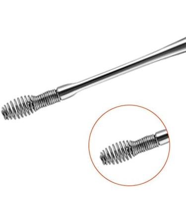 RETYLY 6Pcs Ear Pick Set Steel Earpick Ear Wax Curette Remover Spoon Ear Clean Tool With Case - Buy Online on GoSupps.com