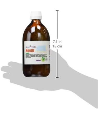 Ayurveda Autentico Neemolie 500 ml 500 ml - Buy Online on GoSupps.com