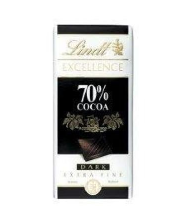 Lindt Excellence 70% Cocoa 100g - Pack of 6 by Lindt