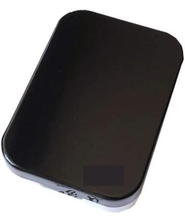 Optometry lens container contact lens container box two pairs of simple bright business contact lens box myopia contact lens support box care box (color: blue) (color: bluew) (color: SVART)