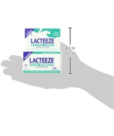 Lacteeze Extra Strength: Fast-Acting Lactase Enzyme Supplement - Buy Online on GoSupps.com
