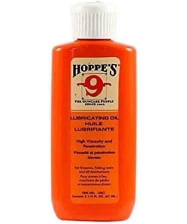 Hoppes 9 Elite Gun Cleaning kit - Gun Bore Cleaner and Lubricant Oil with  14.9 ML Precision Lubricator and 25-40 Patches for .38, 9mm.40.44 and .45  Caliber