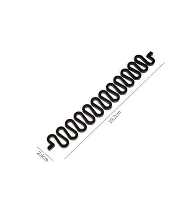 French Hair Styling Clips Set - 3 Pieces Rotary Braiding Tool for Girls & Women - DIY Bun & Hairstyles (Black White Gray) - Buy Online on GoSupps.com