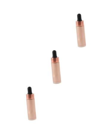 FOMIYES 3pcs Shining Eyeliner Glitter Eyeshadow Bling Eyeliner Liquid Foundation Concealer Enhancer 1 count (Pack of 1) As Shownx3pcs