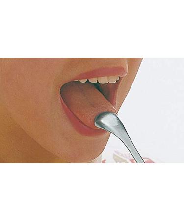 TE to TE KT-31 Pure Titanium Japanese Tongue Cleaner - Matte Champagne - 5.9 inches (150mm) - Buy Online on GoSupps.com