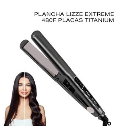 Lizze Extreme Professional Hair Straightener | Nano Titanium Technology | 250 C (480 F) - 110V - Buy Online on GoSupps.com