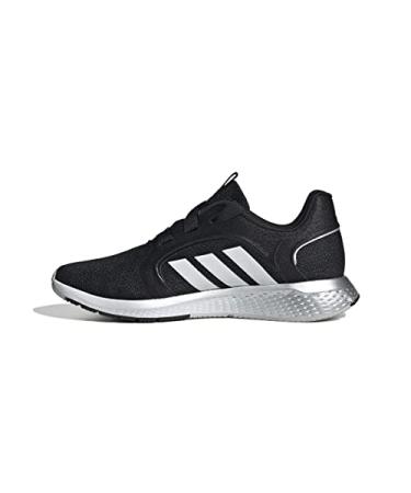 adidas Women's Edge Lux 5 Running Shoe 8.5 Core Black/White/Matte Silver