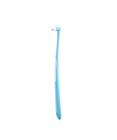 Suicra toothbrush single bundle soft tooth cleaning toothbrush oral care tool small soft hair implant household ultra-soft simple and convenient (color: blue)