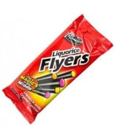 FLYERS Liquorice with Fruit Crystal Centre 75 g (Pack of 12) By TBD365 GIFFTING - Buy Online on GoSupps.com