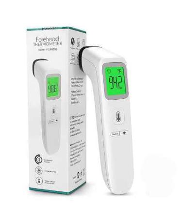 No-Touch Forehead Thermometer for Adults and Kids  Thermometer with Fever Alarm  LCD Display and Memory Function  Accurate & Precise for Baby  Kids and Adults