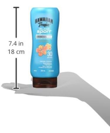 Hawaiian Tropic Island Sport Ultra-light Sport Sunscreen Lotion SPF 30 Broad Spectrum Protection 240mL - Buy Online on GoSupps.com