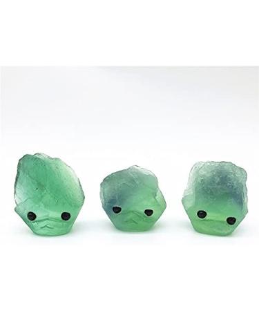 Crystal Rough Beautiful 1PC Natural Green Fluorite Quartz Hedgehog Ornaments Hand Carved Crystal Stones Gifts Natural Quartz Crystals - Buy Online on GoSupps.com