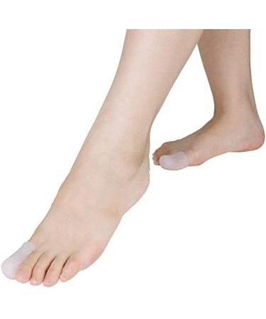 Smooth & Breathable Gel Toe Caps Toe Protectors Soft Toe Sleeves for Blisters Corns Hammer Toes Ingrown Toenails by PEDIMEND Foot Care (2 Pair - 7.98 (Each 3.99)) - Buy Online on GoSupps.com