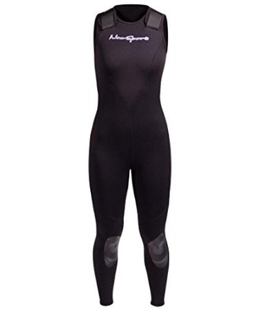 NeoSport Wetsuits Women's Premium Neoprene 7mm Jane 10 Black