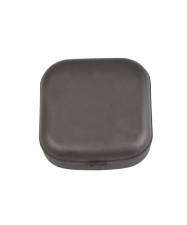 KCHYCV Mini contact lensetui women's contact lens case eye contact lens-storage case sweet travel set case (color: black) black