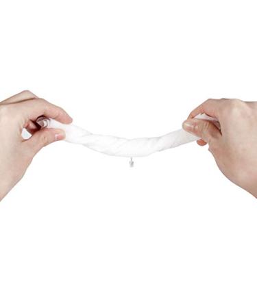 100PCS Disposable Cotton Wash Towels - Clean & Soft Remove Towel Tissue for Easy Hygiene - Buy Online on GoSupps.com