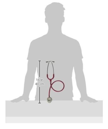 3M Littmann Lightweight II S.E. Stethoscope Burgundy Tube 28 inch 2451 - Single - Buy Online on GoSupps.com