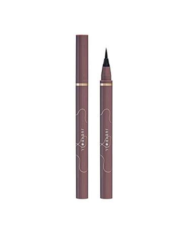 Beauty-Mall Colorful Long Lasting Water Proof Black Brown Chestnut Brown Wine Red Smooth Smudge Proof Precise Eyeliner (1Black)