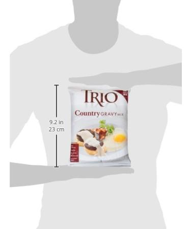 Trio Country Gravy Mix Sausage 22oz Bag - Just Add Water | Delicious and Easy-to-Make - Buy Online on GoSupps.com