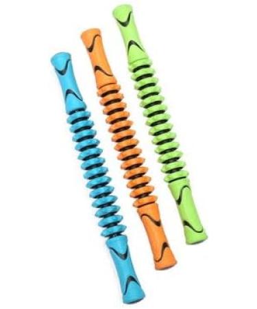 Torribala Muscle Pain Relief Massage Stick - Yoga Gear & Roller for Body Foot Face & Leg - Relaxation & Health Care in Orange - Buy Online on GoSupps.com