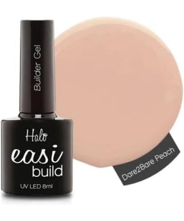 Pure Nails Halo Easi Build LED/UV Builder Gel Collection - Dare 2 Bare Peach 8ml (N3020) Peach 8 ml (Pack of 1) - Buy Online on GoSupps.com