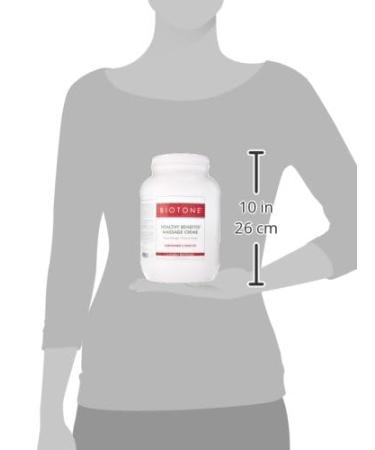 Biotone Healthy Benefit Massage Creme - Pomegranate & Green Tea | 128 Ounce - International Shipping Available - Buy Online on GoSupps.com