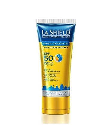 Pollution Protect Mineral Sunscreen Gel Spf 50 WHITE 50 gram