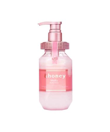 BeautyMall 1 PC New Perfumed Honey Melty Shower Gel Skin Wash Moisturizing Hydrating Smoothing Skin Mild Formula For All Skin Types 440ml / 14.88 FL OZ