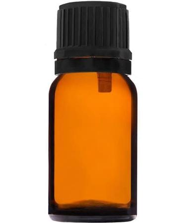 Handsunity 10ml Amber Glass Dropper Bottles - 12-Pack Pharmacy-Grade with Black Drip Cap | Ideal for Essential Oils & Liquid Storage - Buy Online on GoSupps.com
