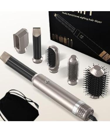 Airstyler 6 in 1 - Ukliss Fhnbrush Hair Dryer & Curler | Volume Smooth & Curl for Gorgeous Hair - Buy Online on GoSupps.com