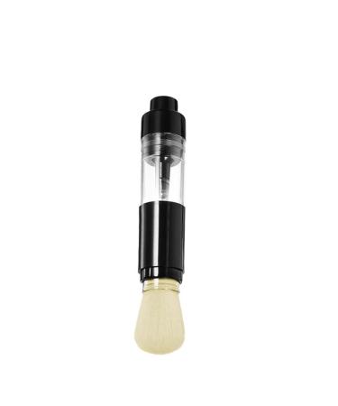 Refillable Loose Powder Bottle Jar Brush 1PC Pressed Powder Brush Powder Spray Bottle Applicator Brush Press-type Refillable Makeup Brush Powder Brush Spray Paint Refillable Brush Powder Brush Beige Beige Brush Head